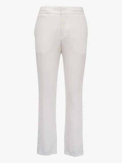 Orlebar Brown straight-leg cotton-linen trousers