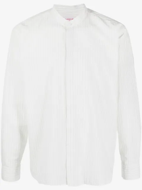 Orlebar Brown collarless button-front shirt