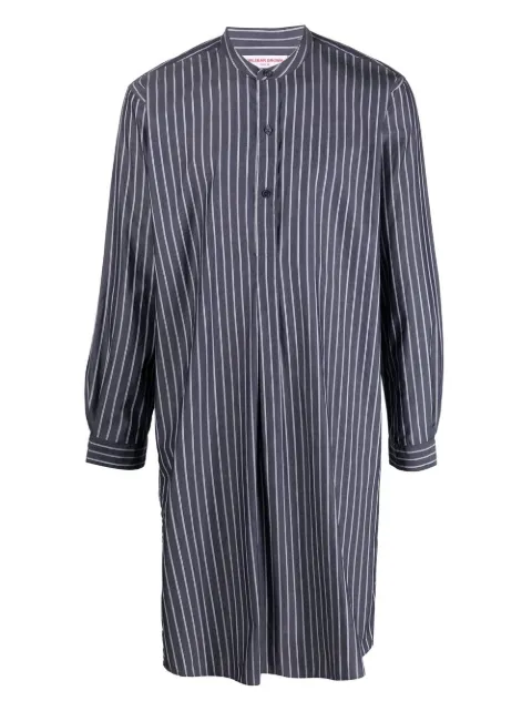 Orlebar Brown striped cotton nightgown