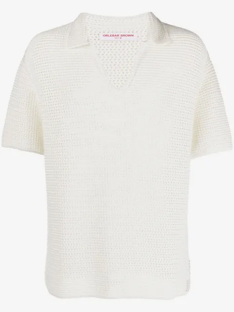 Orlebar Brown playera tipo polo Batten