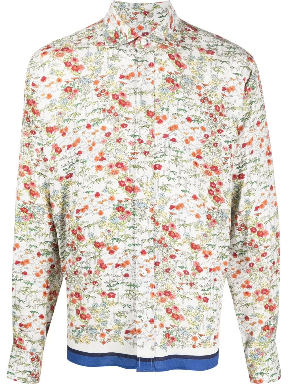 

Orlebar Brown Grasmoor ditsy-print shirt - Neutrals