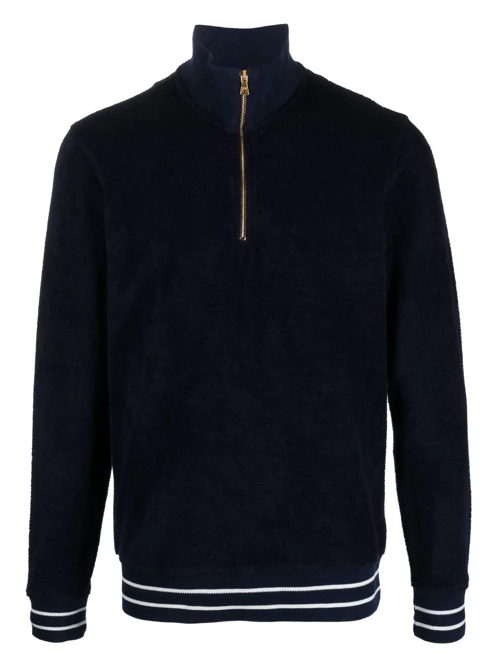 

Orlebar Brown Isar zip-collar sweatshirt - Blue