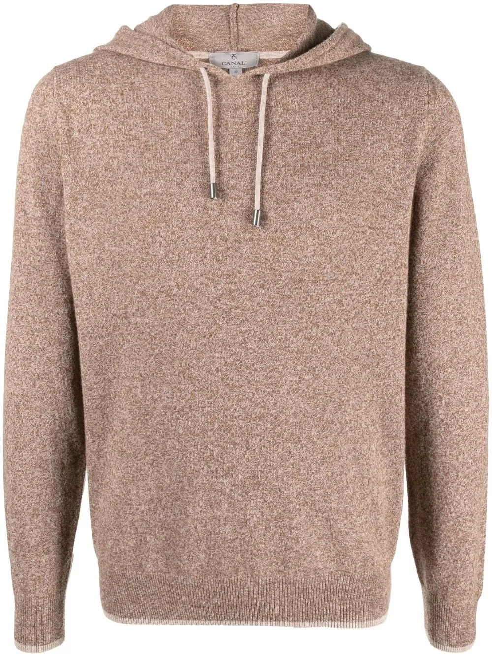 

Canali hoodie con cordones - Marrón