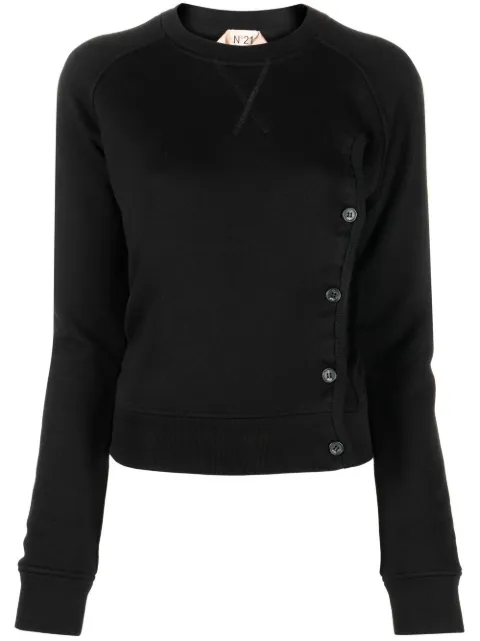 Nº21 side button sweatshirt