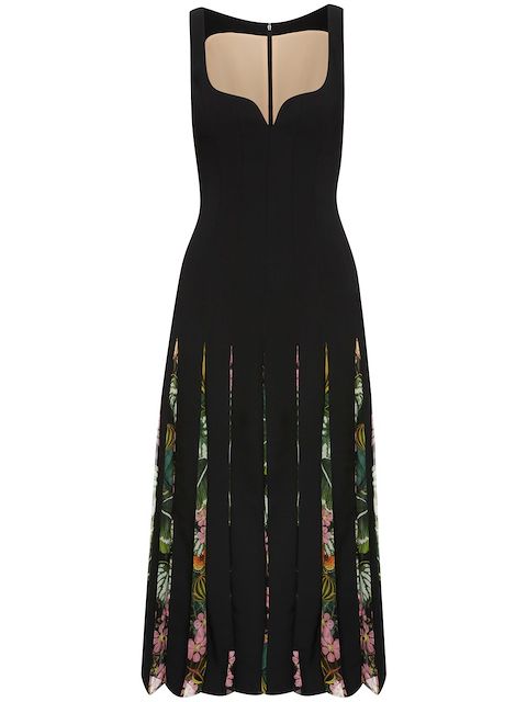 Oscar de la Renta pleated mini dress 