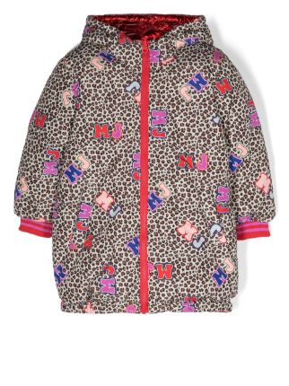 Marc jacobs leopard on sale coat