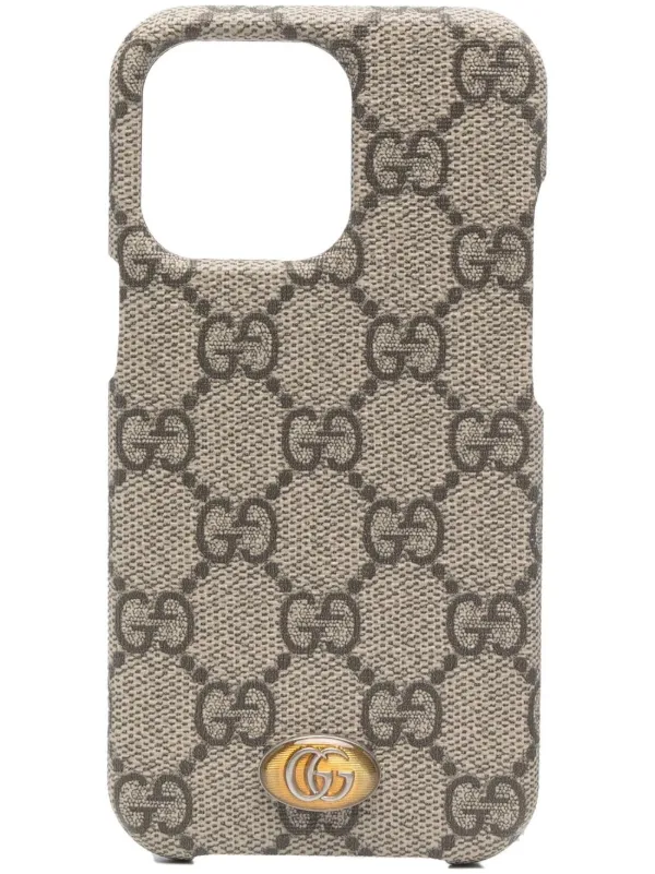 Gucci iPhone 13 Pro Ophida Monogram Case Farfetch