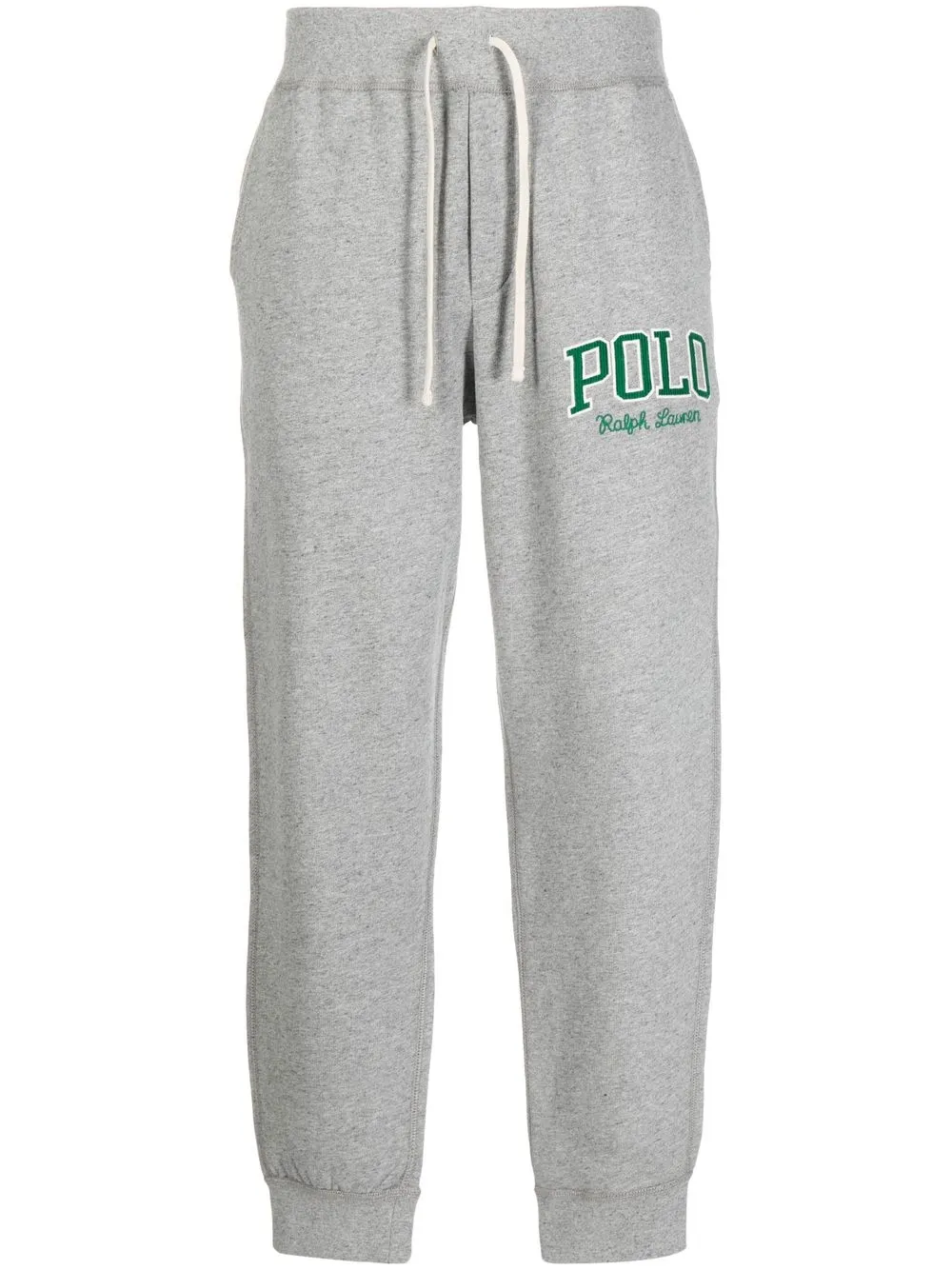 

Polo Ralph Lauren logo-embroidered drawstring track pants - Grey