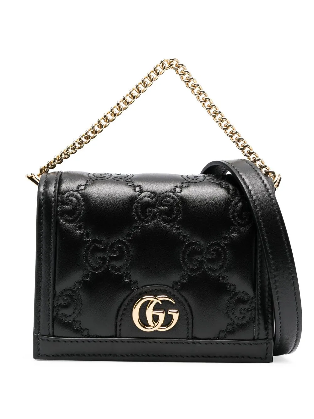 

Gucci GG Marmont wallet-on-chain - Black