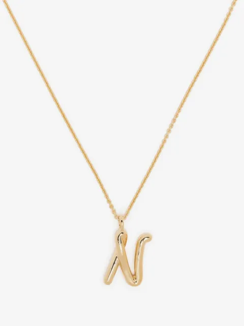 Missoma Curly Molten halsband med hänge
