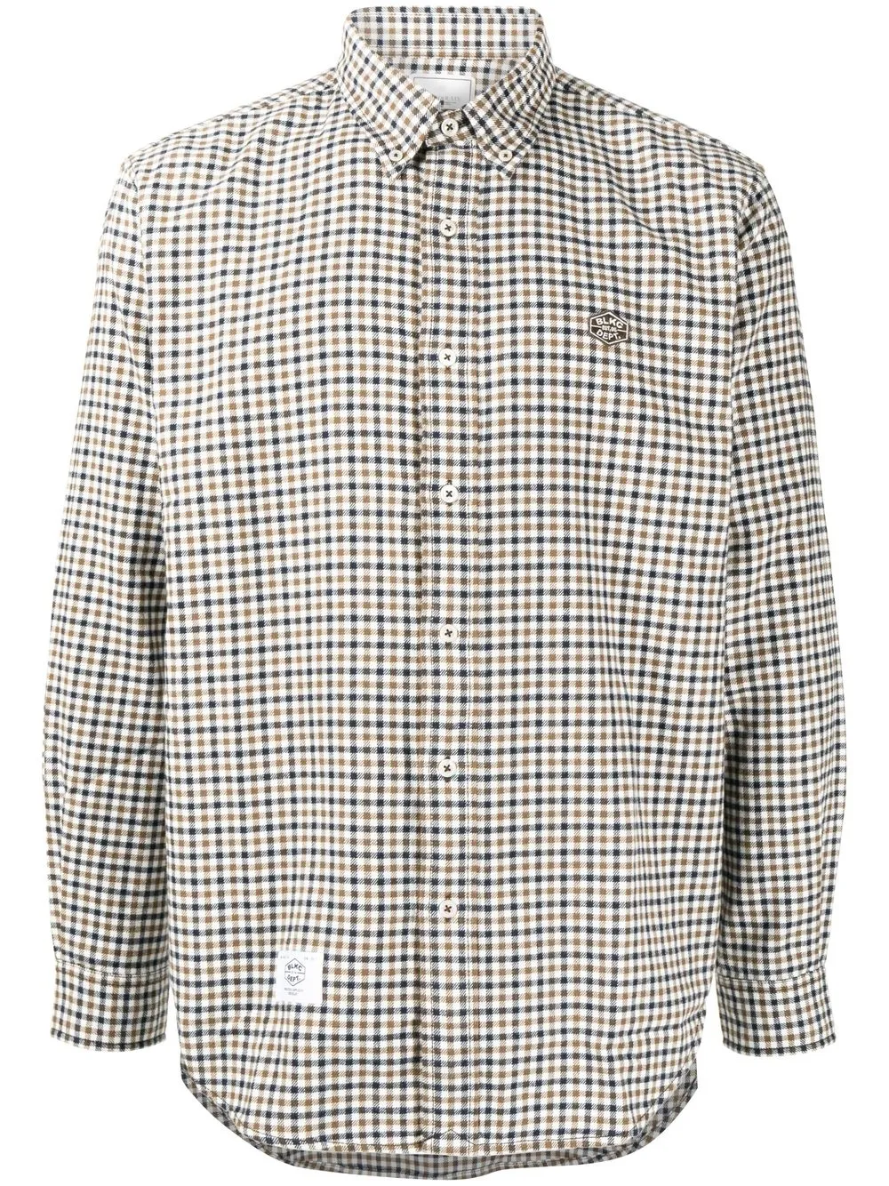 

CHOCOOLATE camisa con botones y cuadros estampados - Marrón