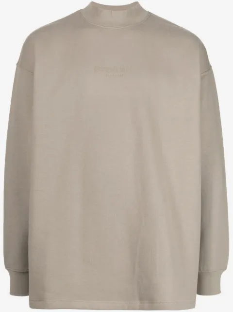 FEAR OF GOD ESSENTIALS embroidered-logo crewneck sweatshirt