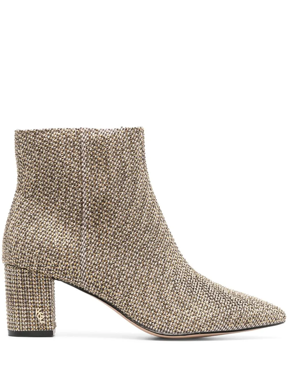 

Kurt Geiger London tweed-detail 60mm boots - Neutrals