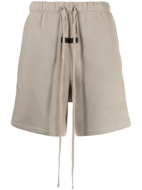 FEAR OF GOD ESSENTIALS solid-color track shorts