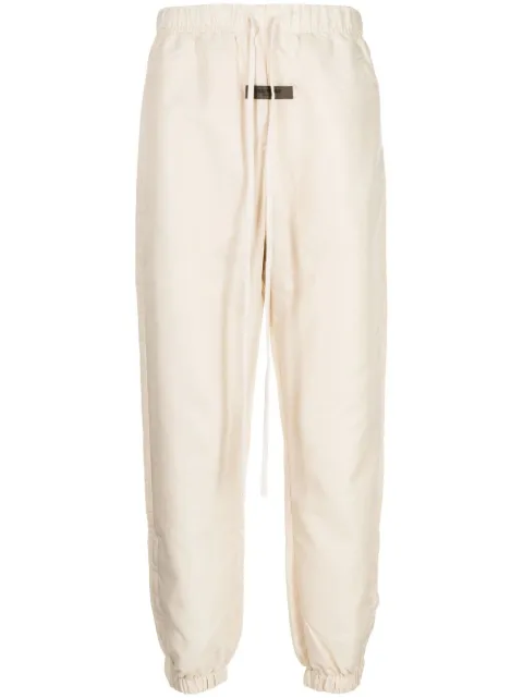FEAR OF GOD ESSENTIALS logo-tag drawstring track pants