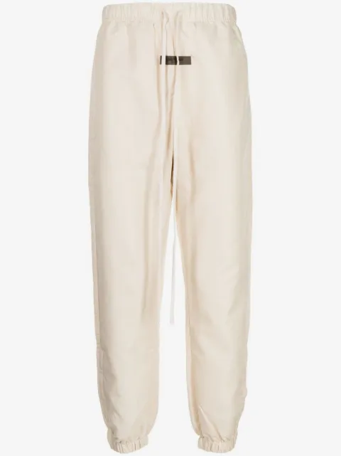 FEAR OF GOD ESSENTIALS logo-tag drawstring track pants