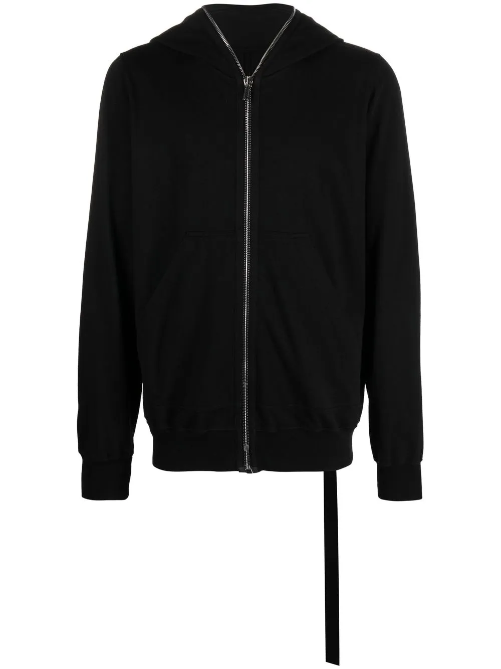 

Rick Owens DRKSHDW hoodie manga larga con cierre - Negro