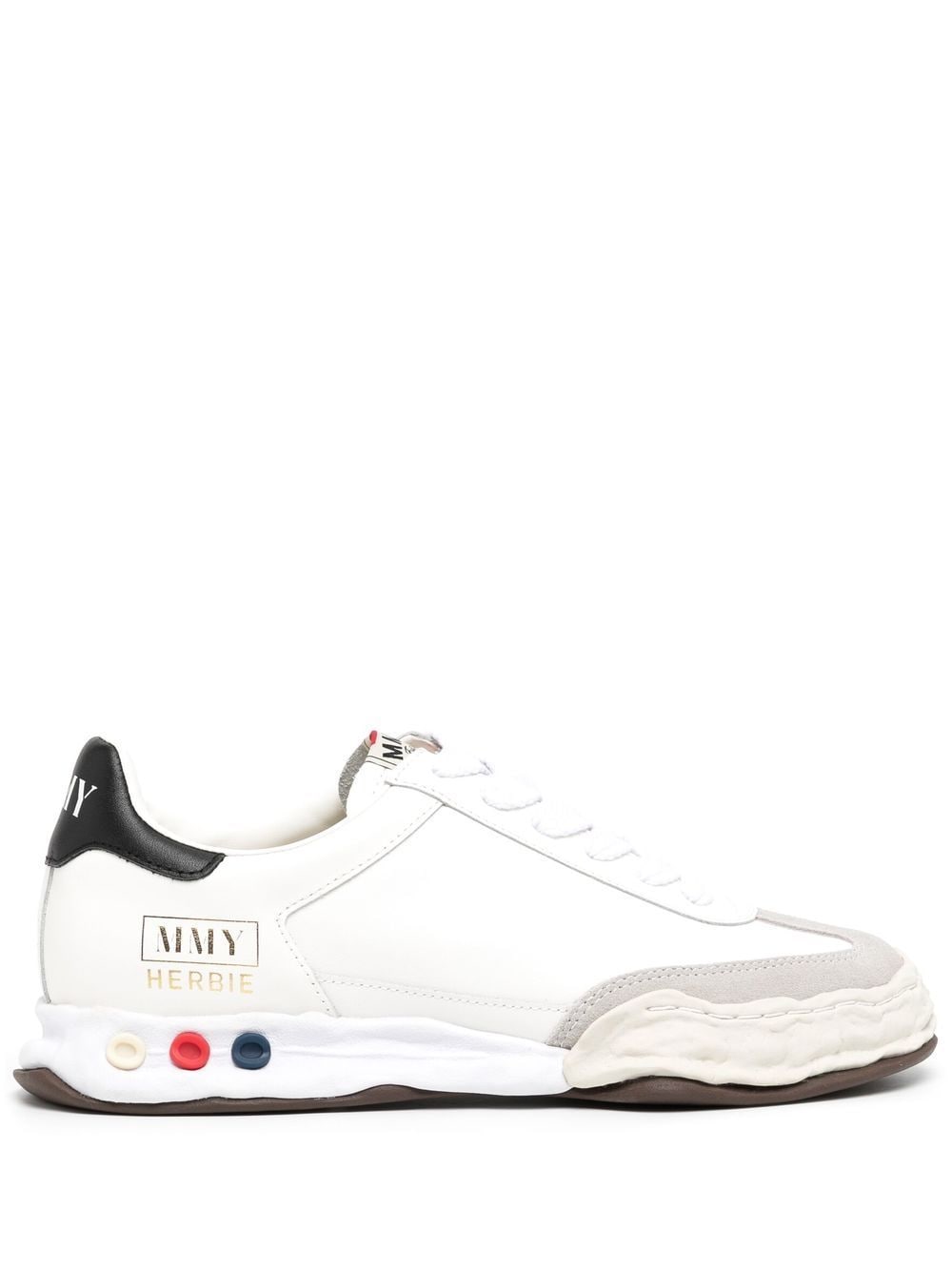 Shop Miharayasuhiro Herbie Og Low-top Sneakers In White