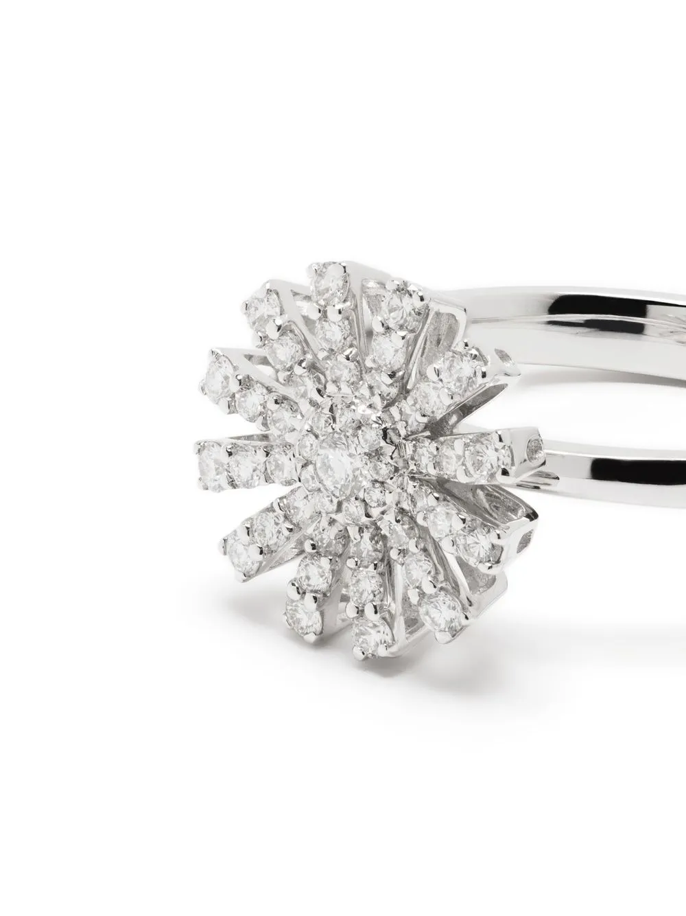  Damiani 18kt Weißgoldring Mit Diamanten 