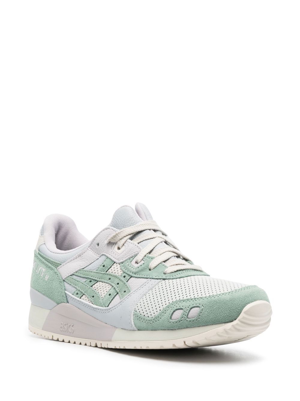 ASICS Sneakers met mesh vlak - Groen