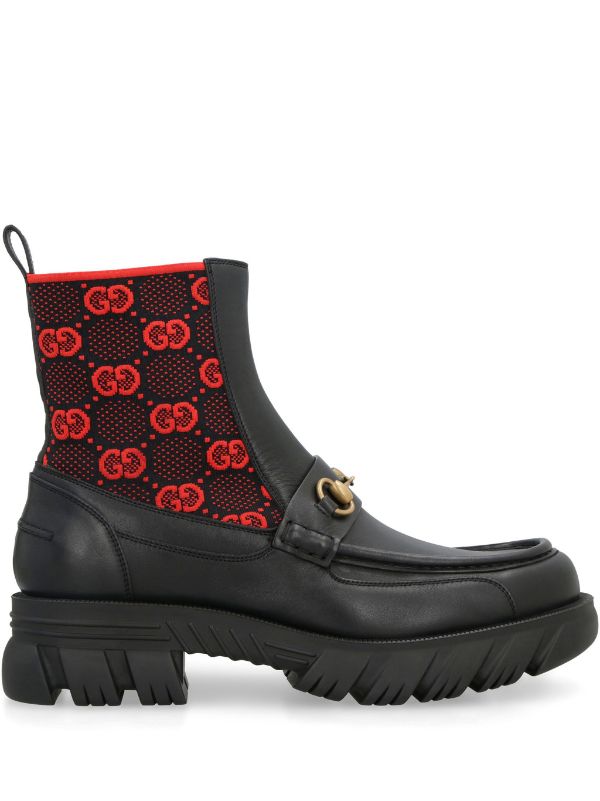 Gucci horsebit fashion boots