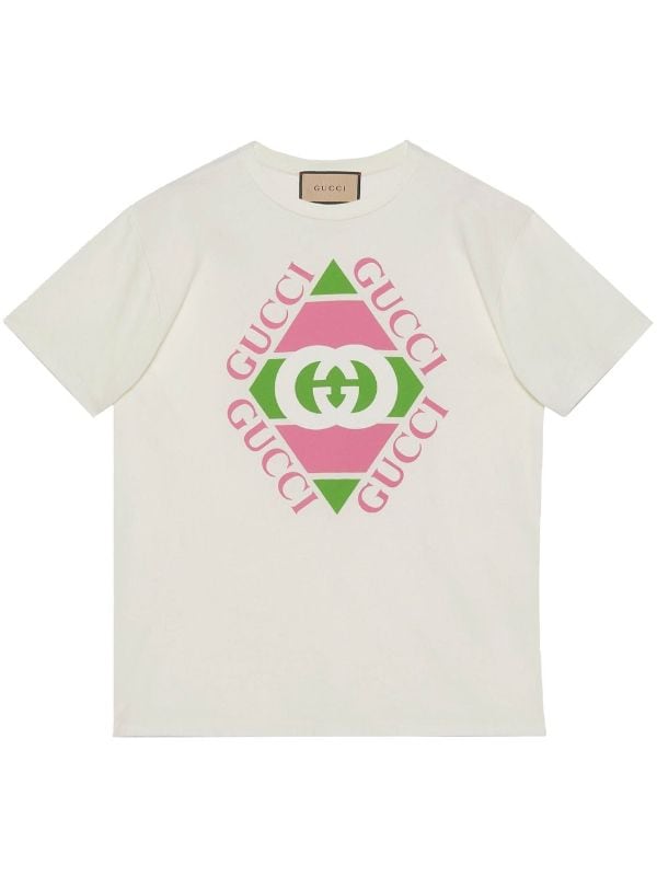 Gucci Vintage logo-print short-sleeve T-shirt