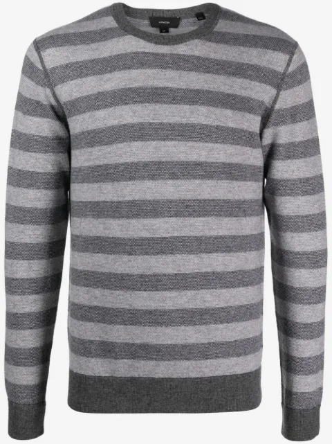 Vince striped knit jumper