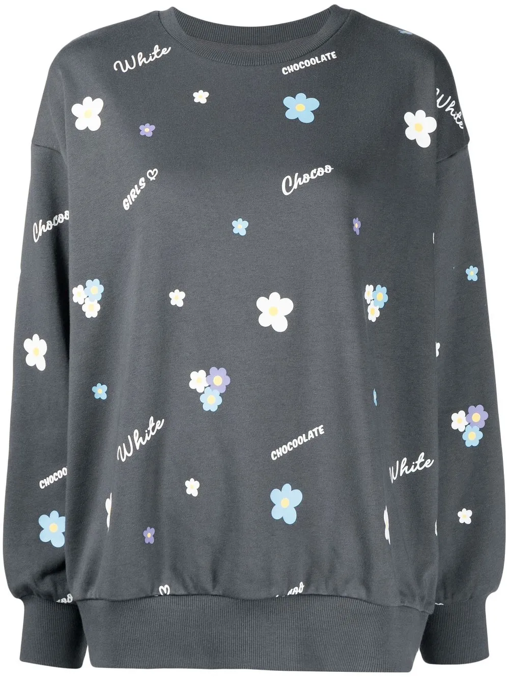 

CHOCOOLATE sudadera con estampado de margaritas - Gris