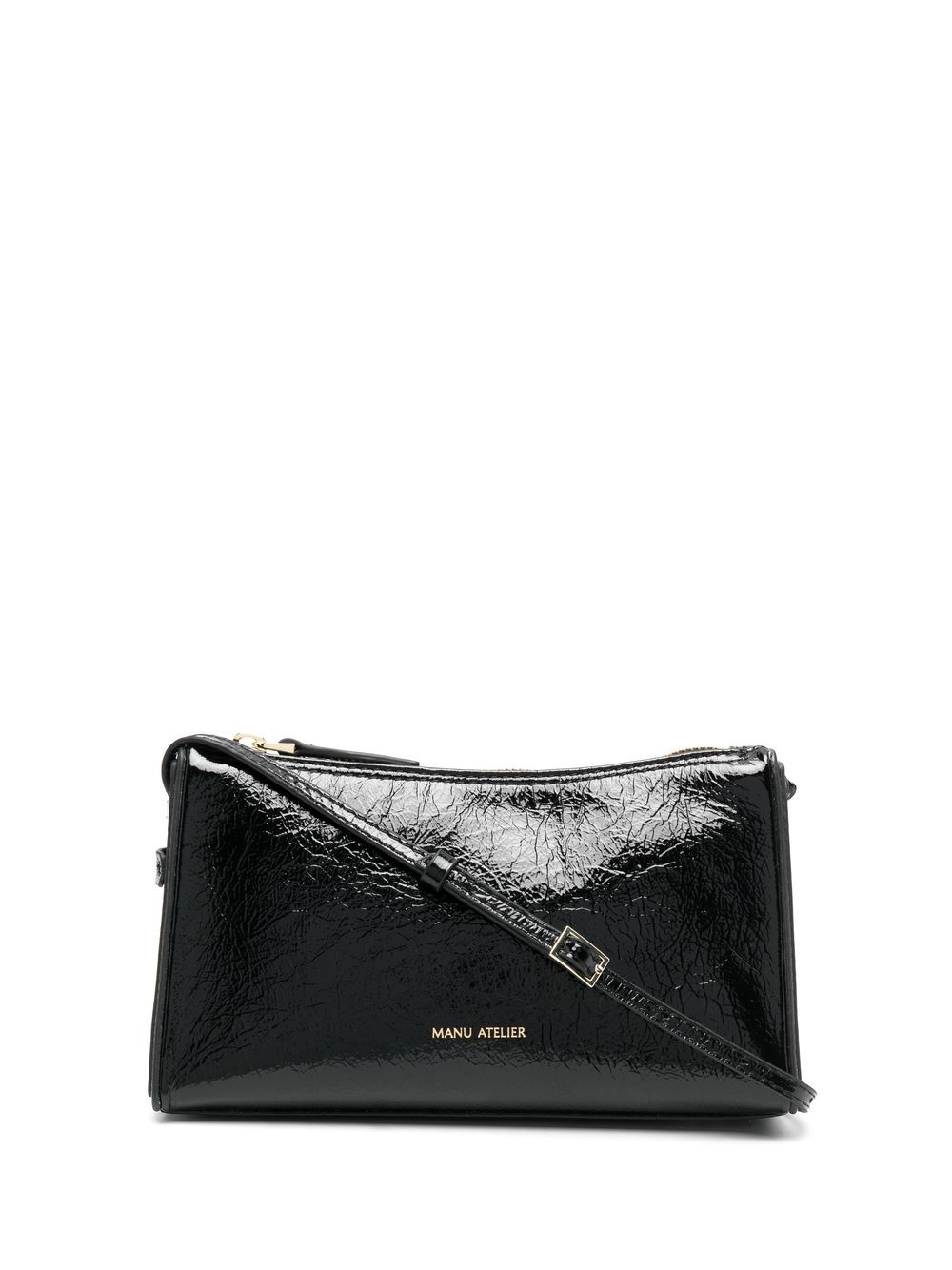 

Manu Atelier zipped top-handle tote - Black