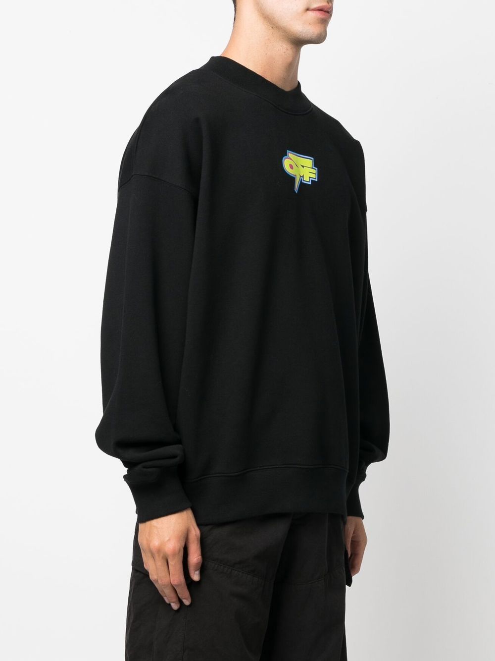 Cheap Off-White Arrows print crew neck sweatshirt Men