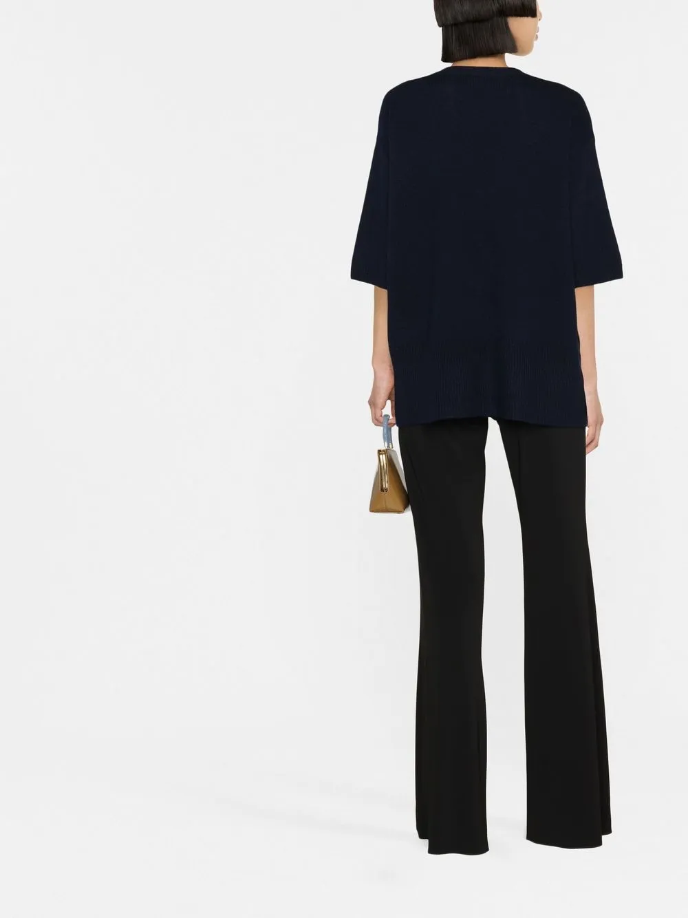Lisa Yang Kasjmier T-shirt Blauw