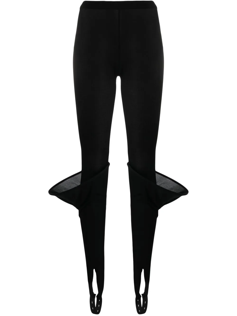 Loewe 3d-detail Stirrup Leggings In Black