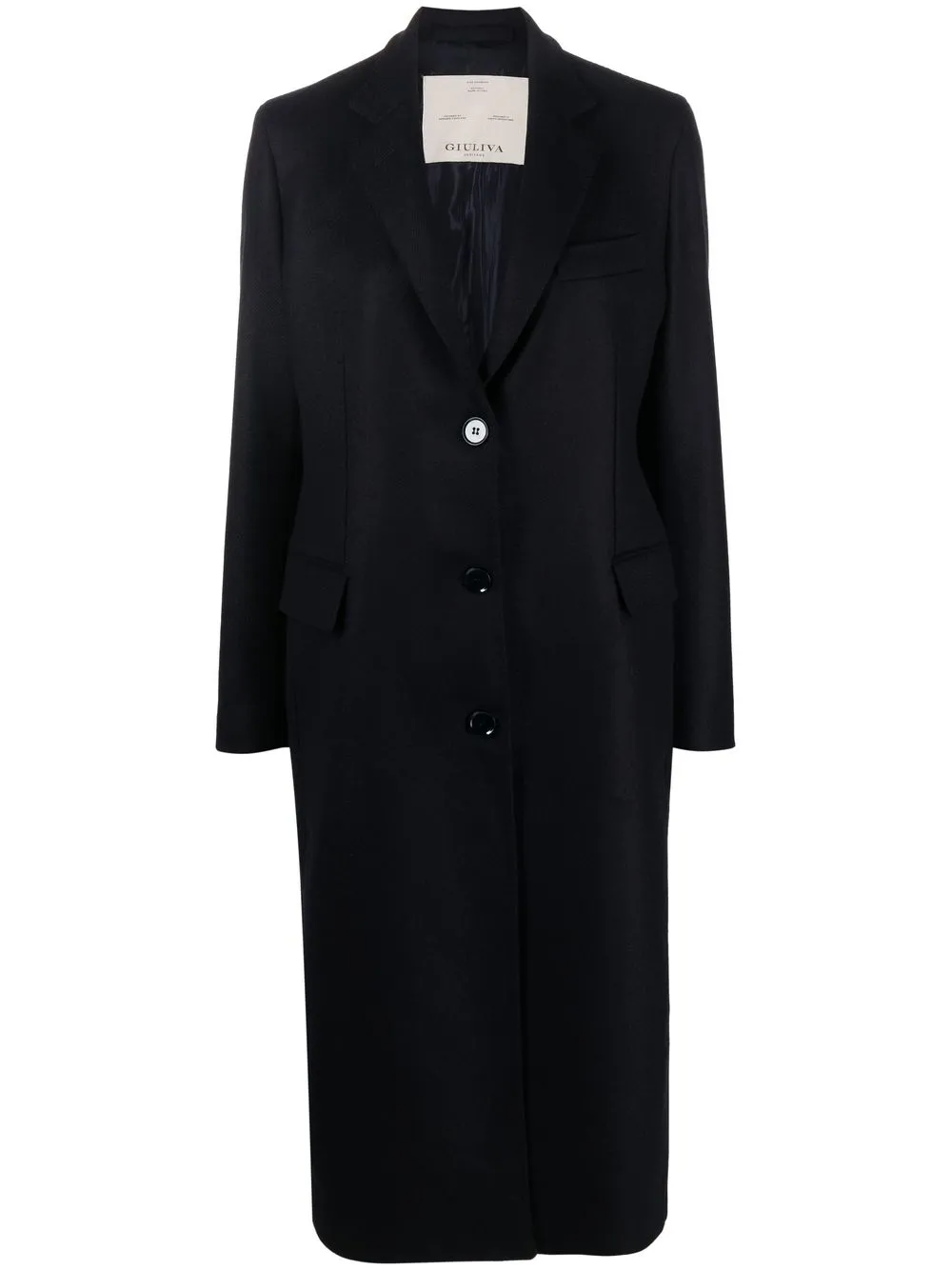 Giuliva Heritage Tatjana single-breasted wool coat