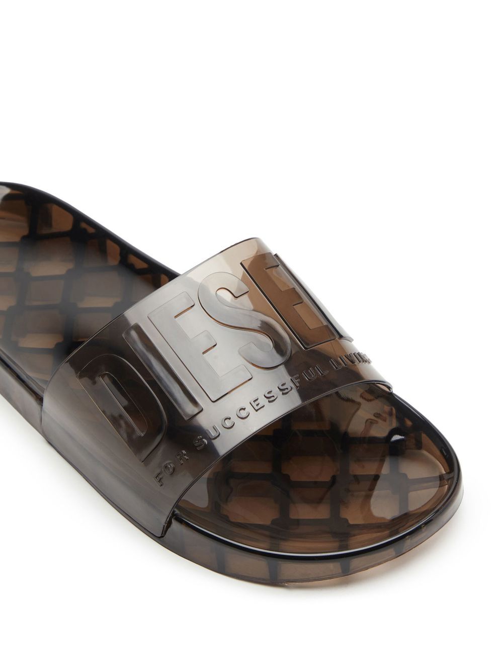 Diesel Sa-Karaibi Gl X logo-embossed slides Men