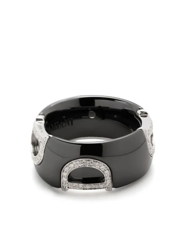 Damiani 18kt White Gold D.Icon Diamond Ring Farfetch
