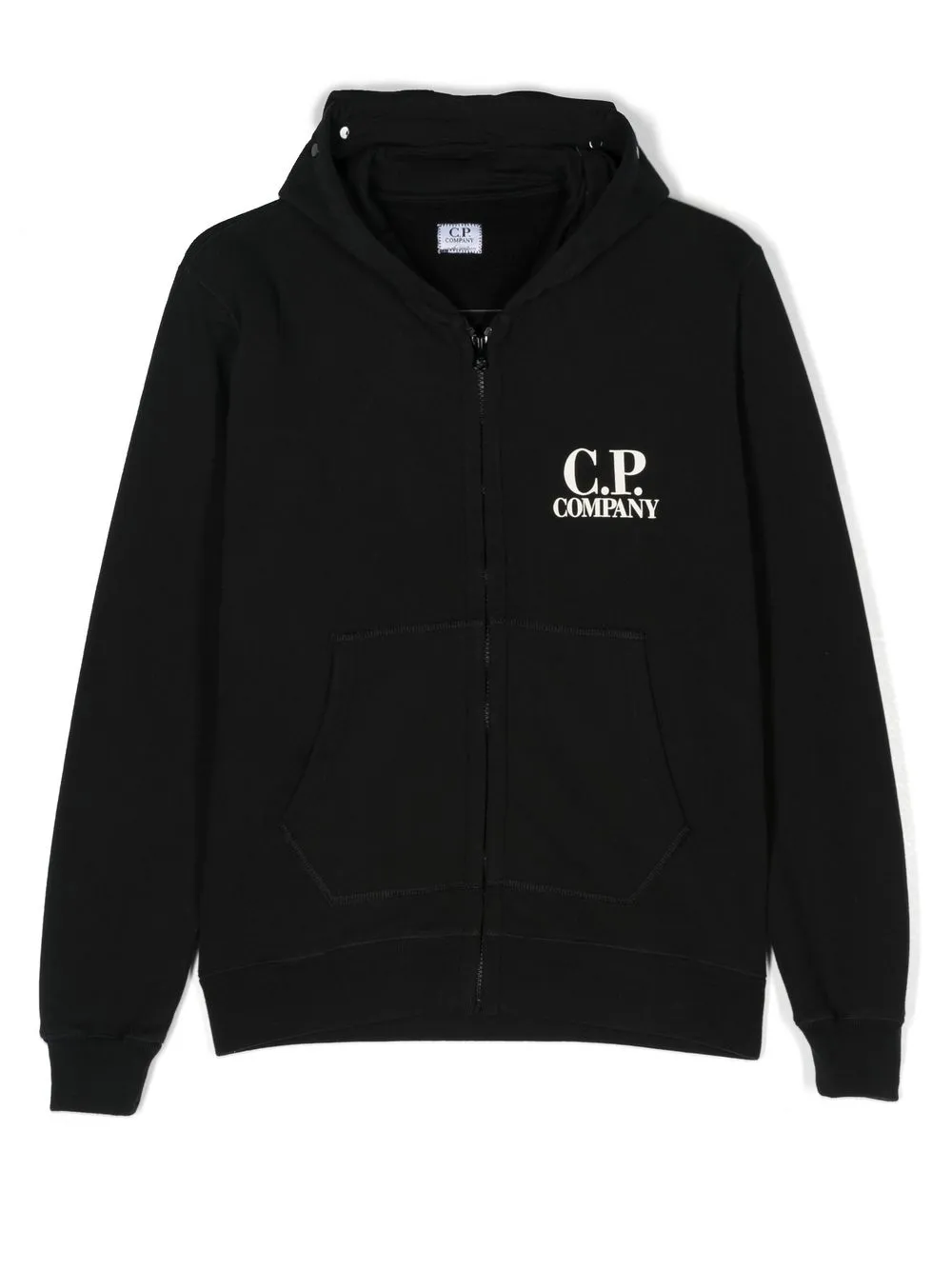 

C.P. Company Kids hoodie con logo - Negro