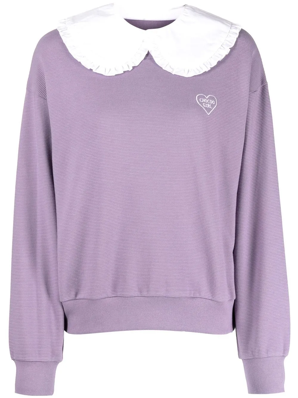 

CHOCOOLATE sudadera con logo en el pecho - Morado