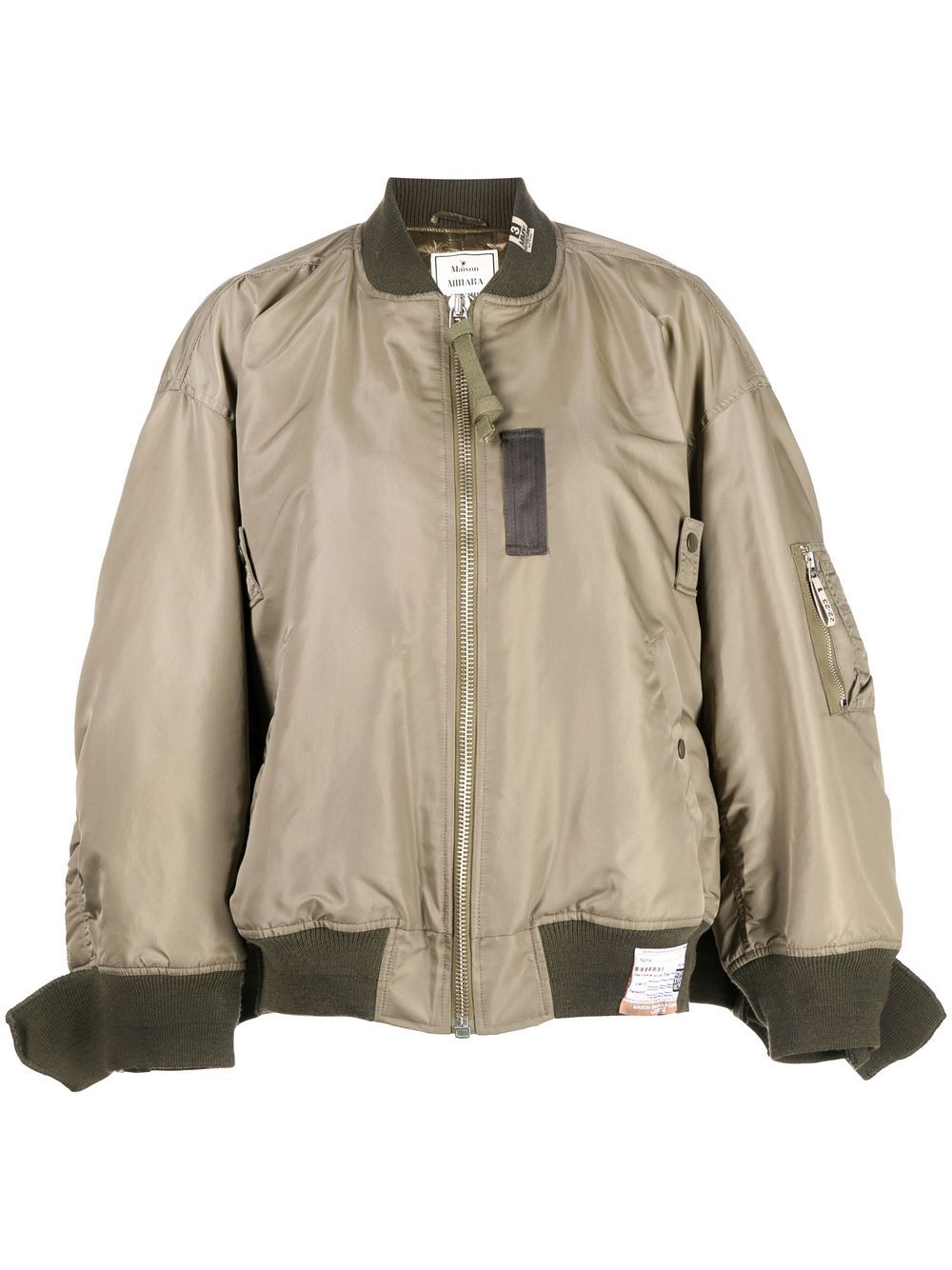 Maison Mihara Yasuhiro wide-sleeve Bomber Jacket - Farfetch