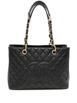 CHANEL Pre-Owned 2012 Grand Shopping Tote Bag - Farfetch