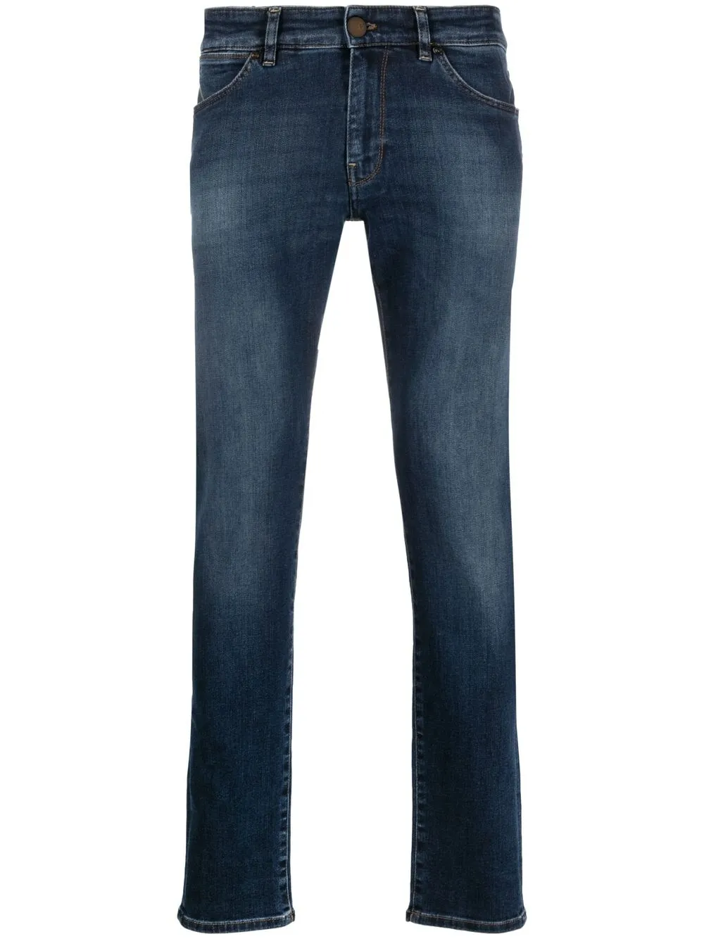 

PT Torino jeans tapered con tiro medio - Azul