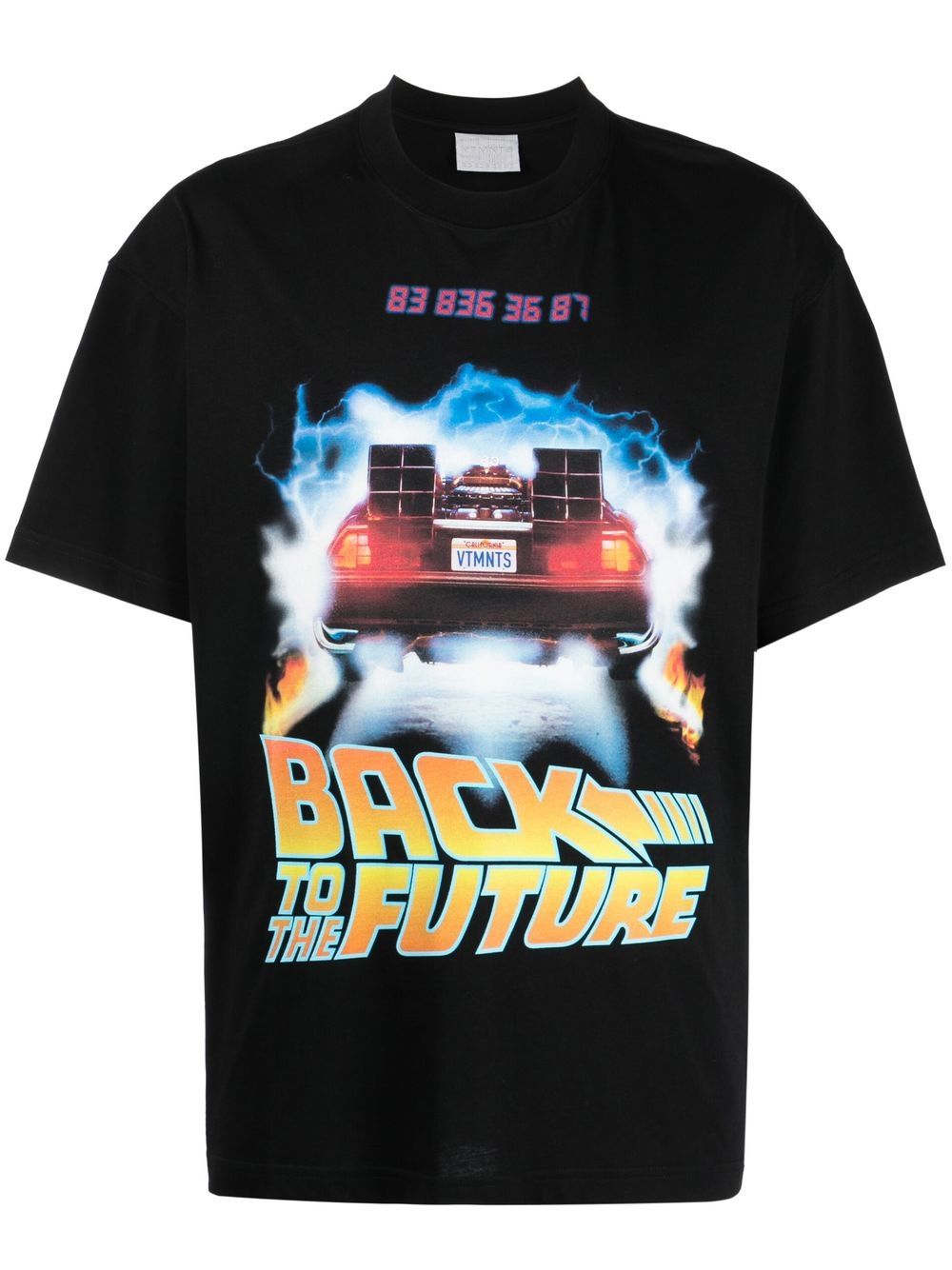 VTMNTS Back To The Future graphic-print T-shirt - Farfetch