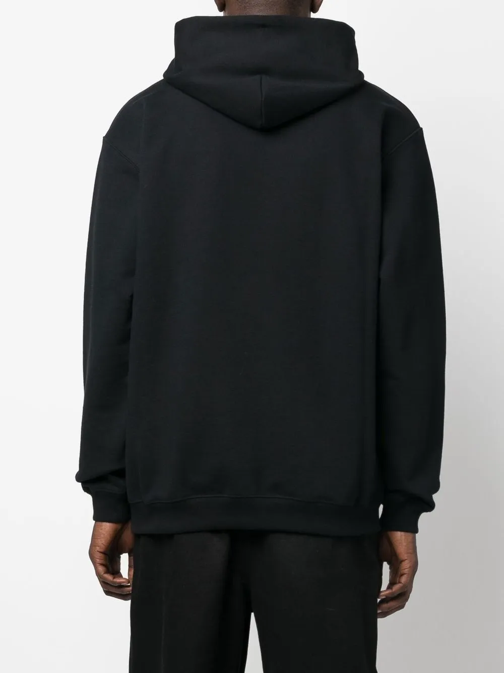 Vtmnts Logo Pullover Hoodie In Black