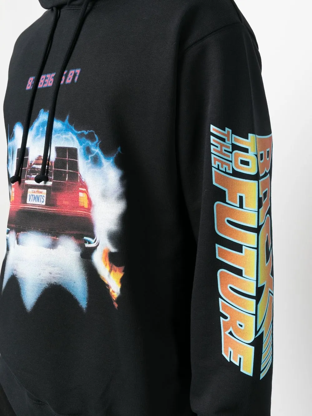 VTMNTS Back To The Future graphic-print Hoodie - Farfetch