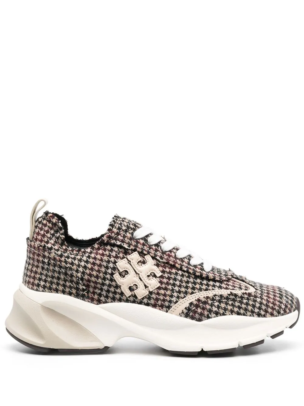 

Tory Burch houndstooth low-top sneakers - Neutrals