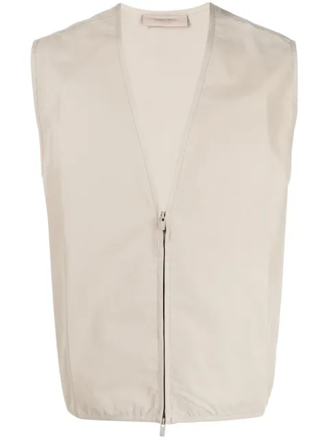 FEAR OF GOD ESSENTIALS Barn zip-up vest  
