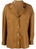 Giuliva Heritage Meryl long-sleeve shirt - Brown