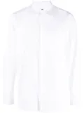 Jil Sander concealed-front fastening poplin shirt - White