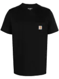 Carhartt WIP Pocket logo-patch T-shirt - Black