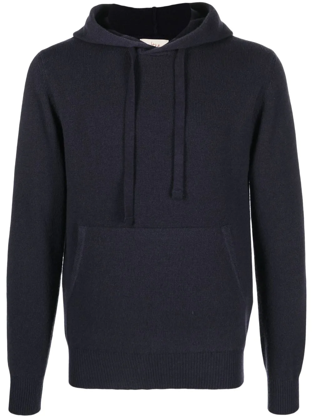 

Altea virgin wool knitted hoodie - Blue