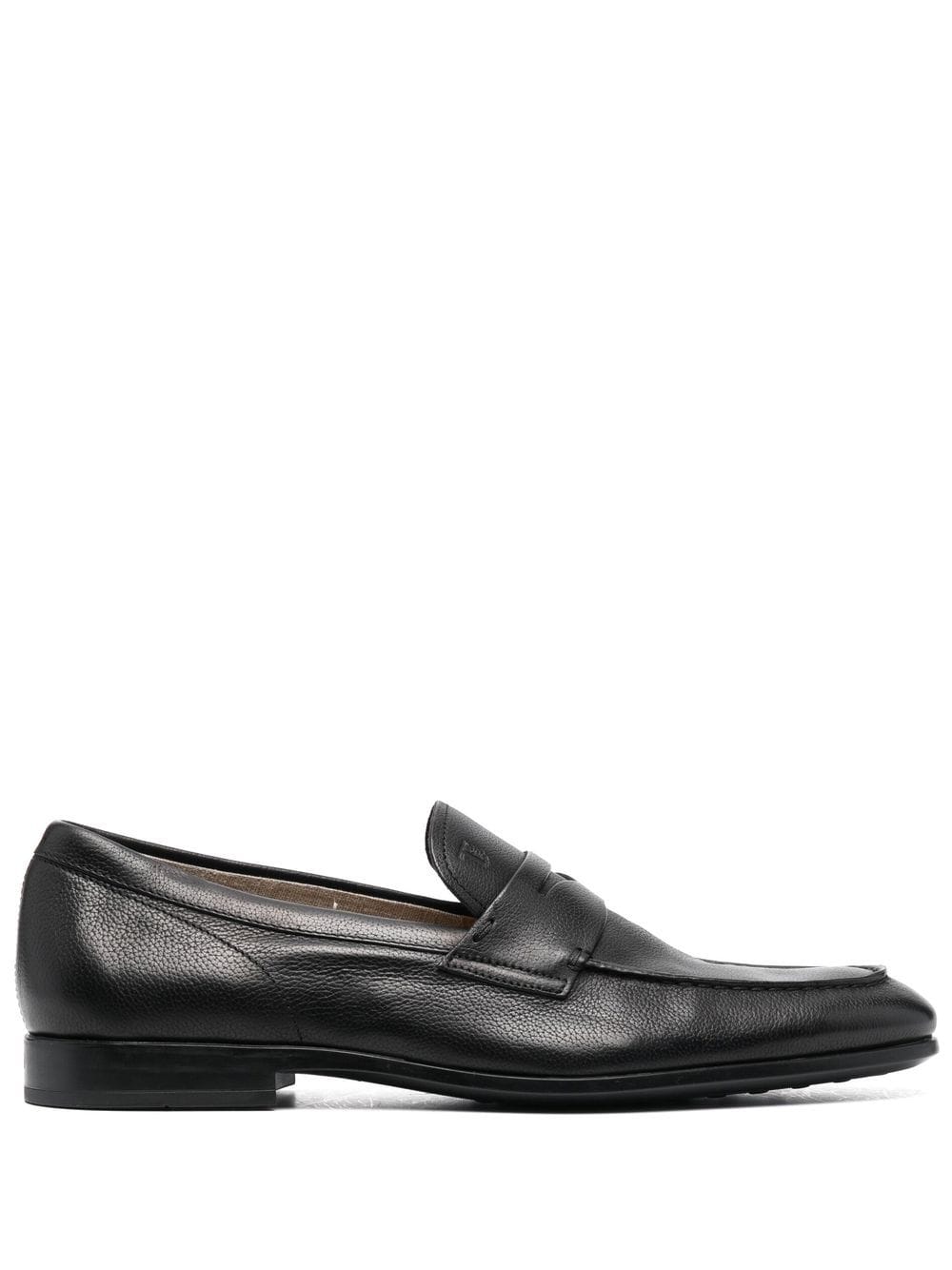 Tod's Penny-slot Logo-embossed Loafers In Schwarz